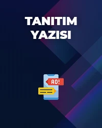 Tanıtım Yazısı Satışı